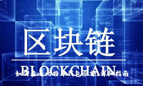 如何查看比特币钱包余额：详细指南