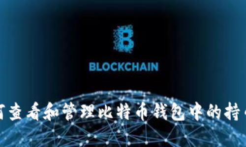 : 如何查看和管理比特币钱包中的持币数量