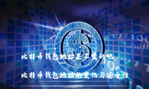 比特币钱包地址是不变的吧

比特币钱包地址的变化与安全性