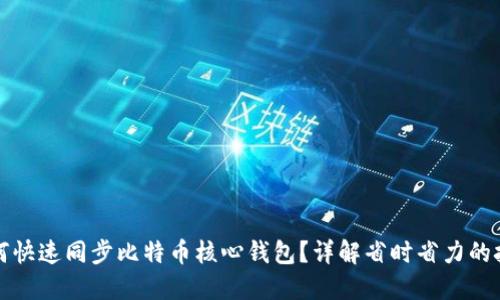 如何快速同步比特币核心钱包？详解省时省力的技巧