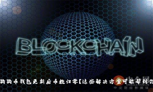 狗狗币钱包更新后币数归零？这些解决方案可能帮到你